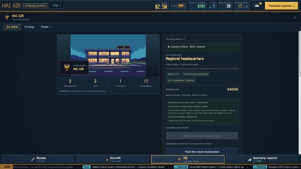 AIR EMPIRE: Airline Tycoon Demo screenshot 2