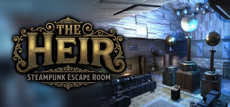 The Heir: Steampunk Escape Room header art