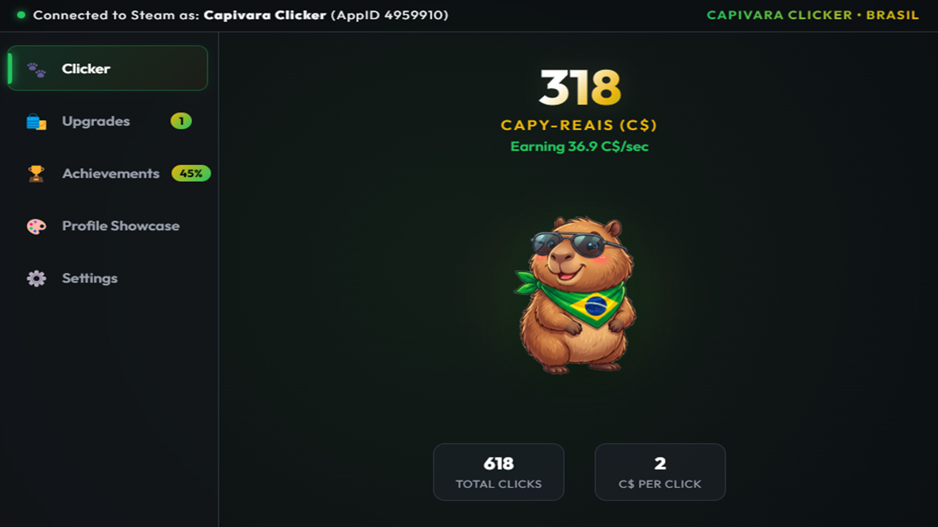 Capivara Clicker – Screenshot 5