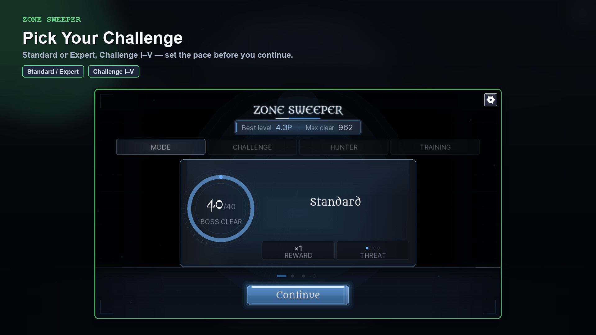 Zone Sweeper screenshot