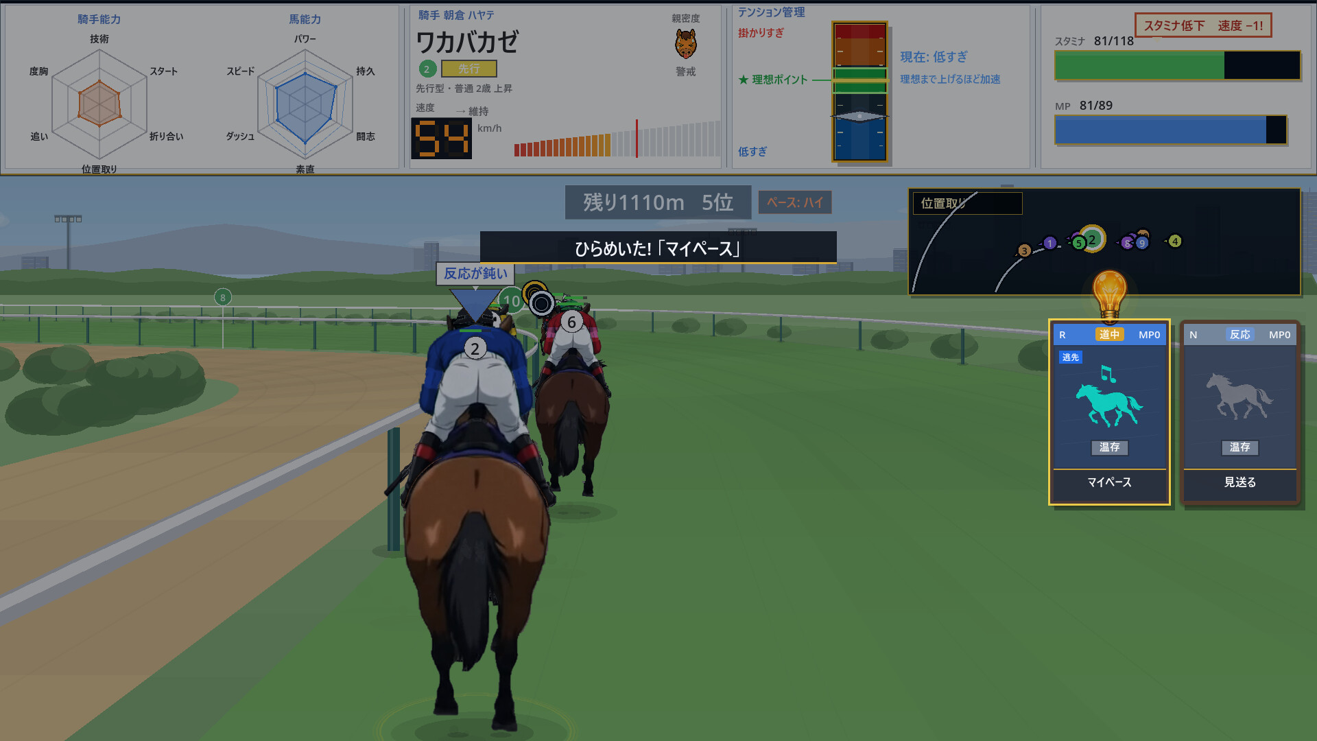 JOCKEY RISING: BLOODLINEのスクリーンショット 1