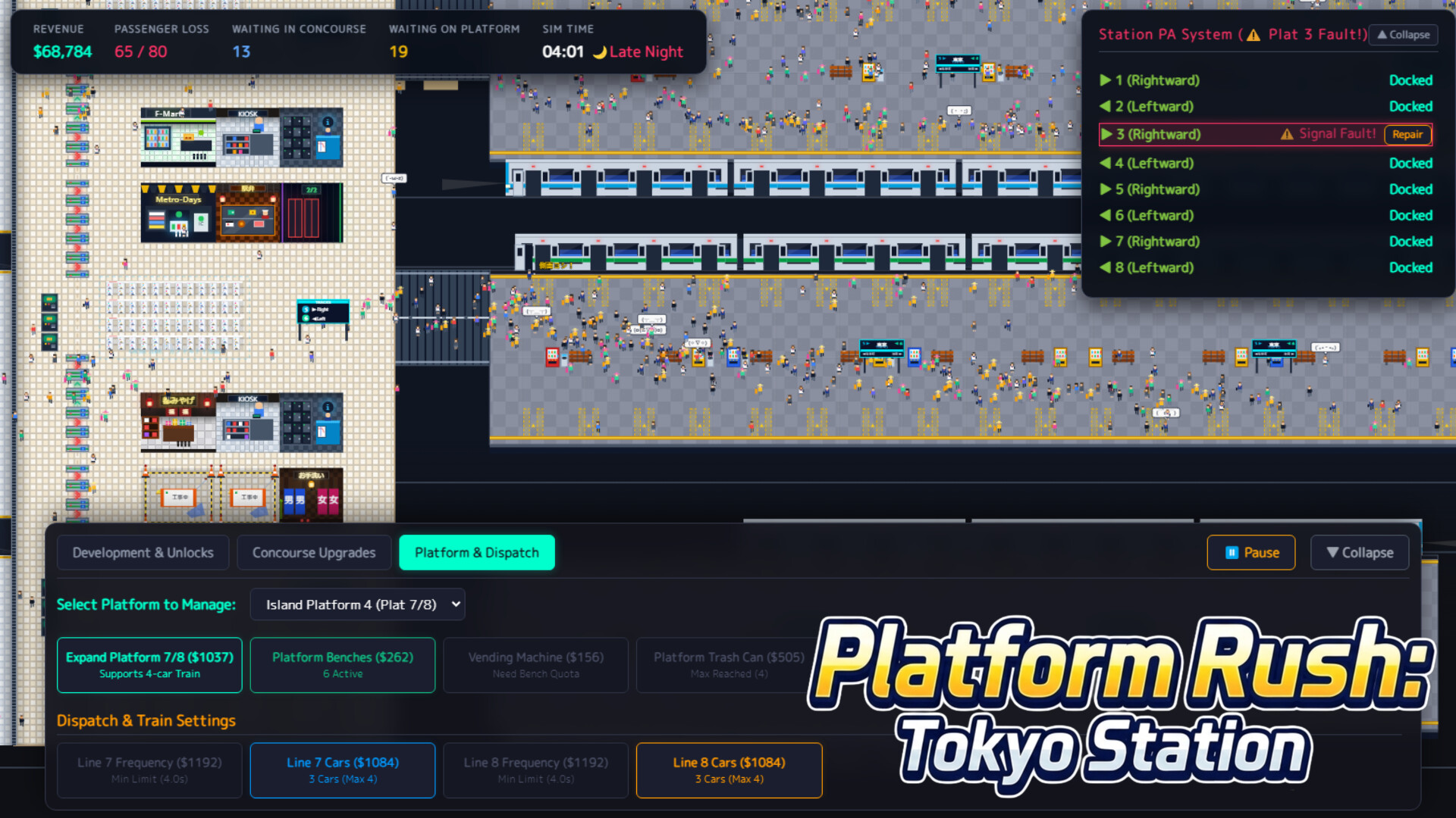 Platform Rush: Tokyo Station screenshot #2