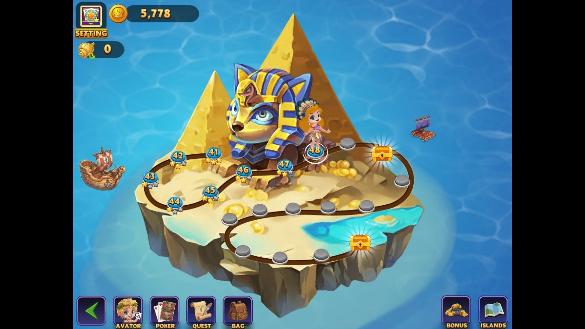 Solitaire Adventure screenshot 3