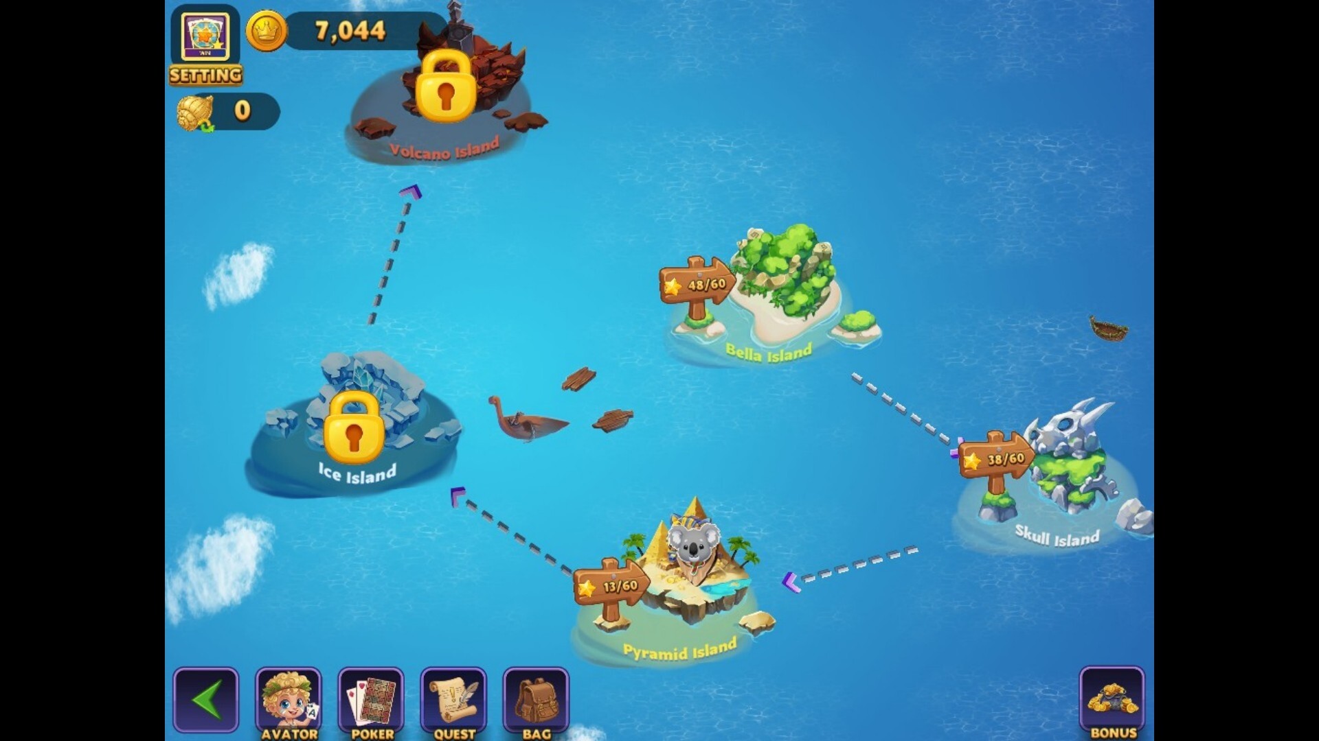 Solitaire Adventure screenshot 6