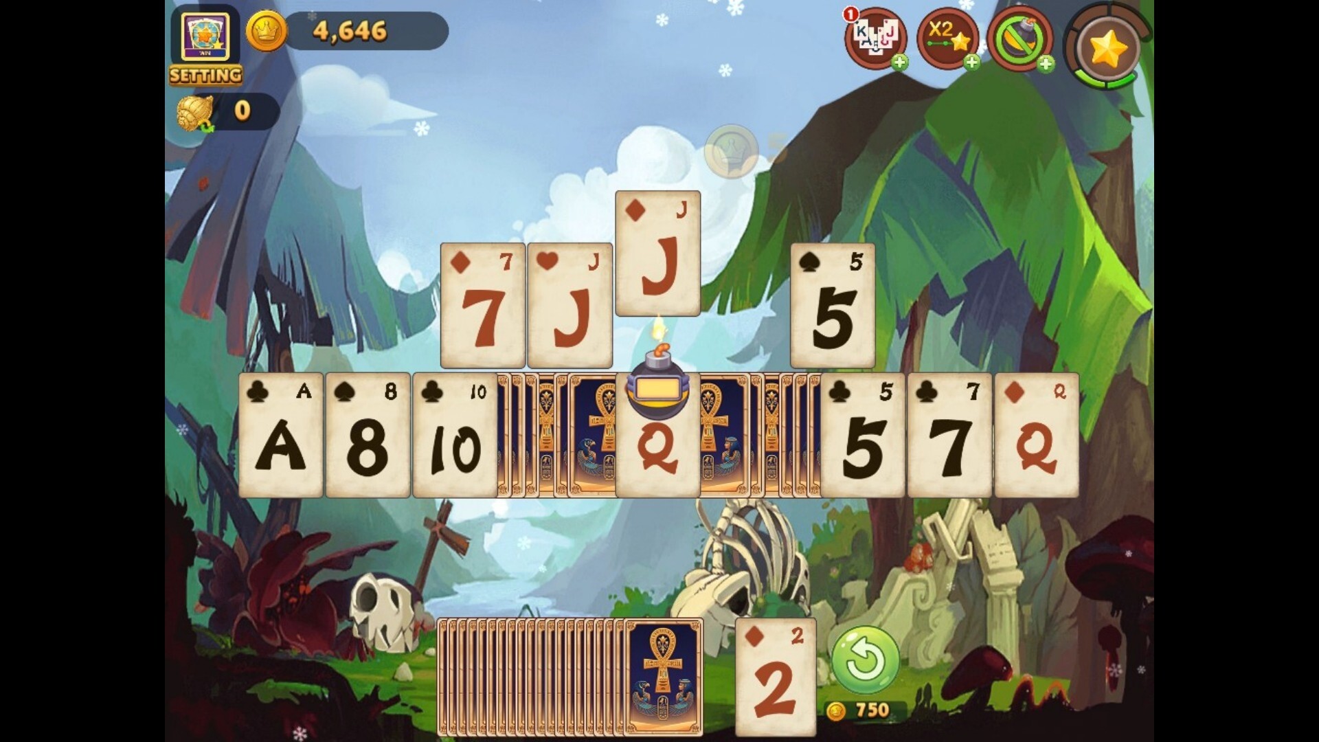Solitaire Adventure screenshot 4