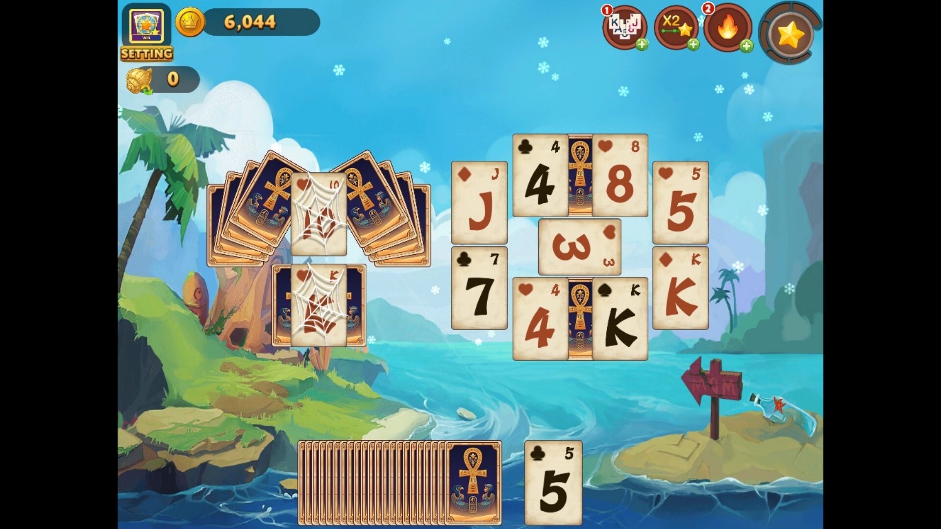 Solitaire Adventure screenshot 2