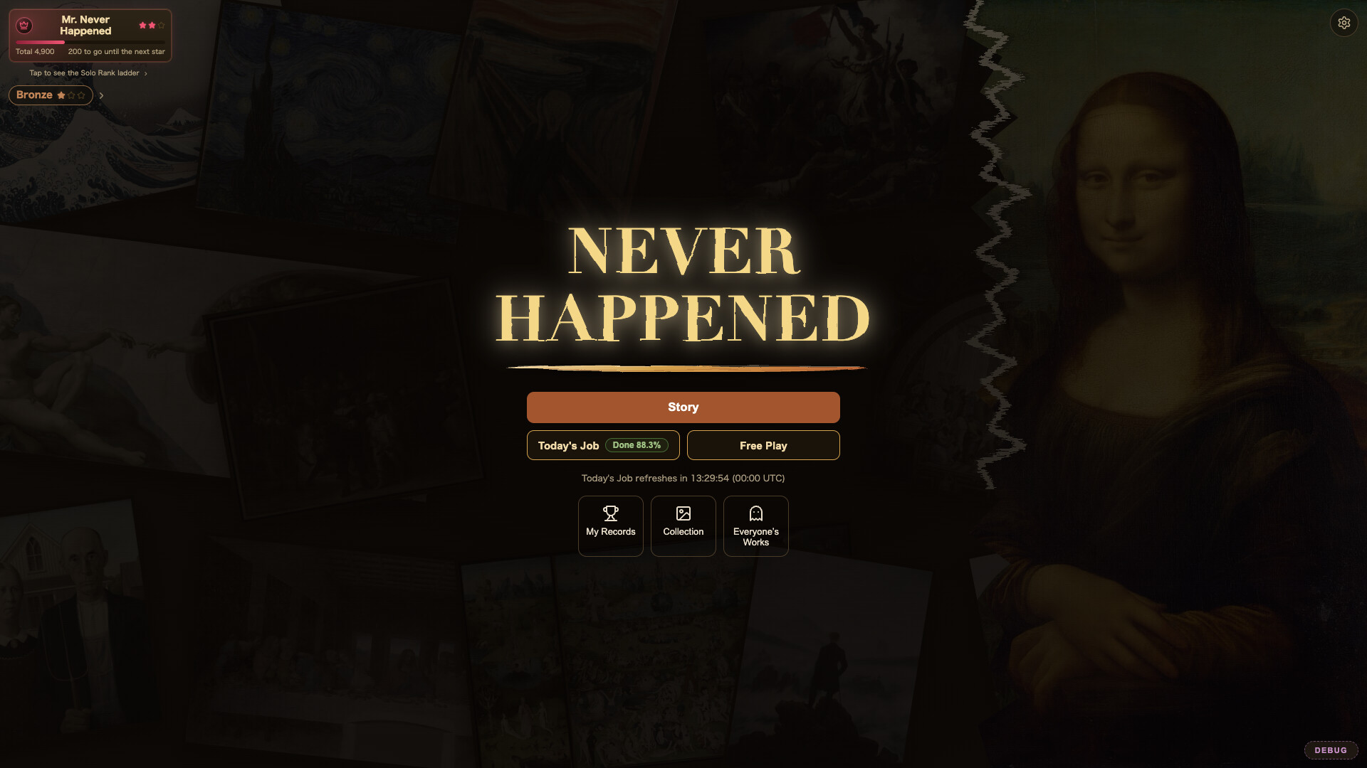 NEVER HAPPENED Featured Screenshot #1