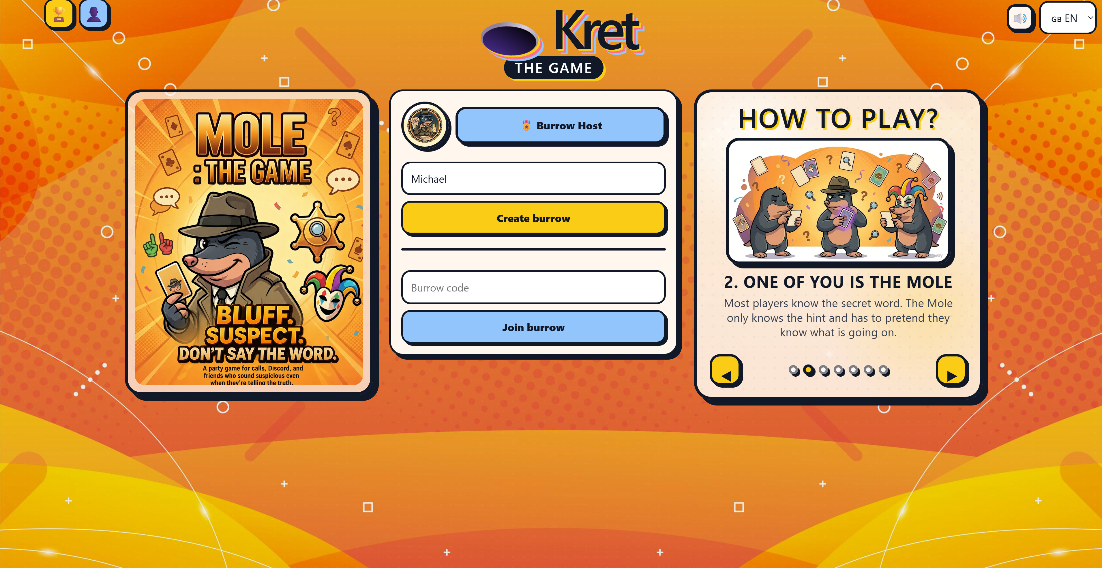 Kret: The Game