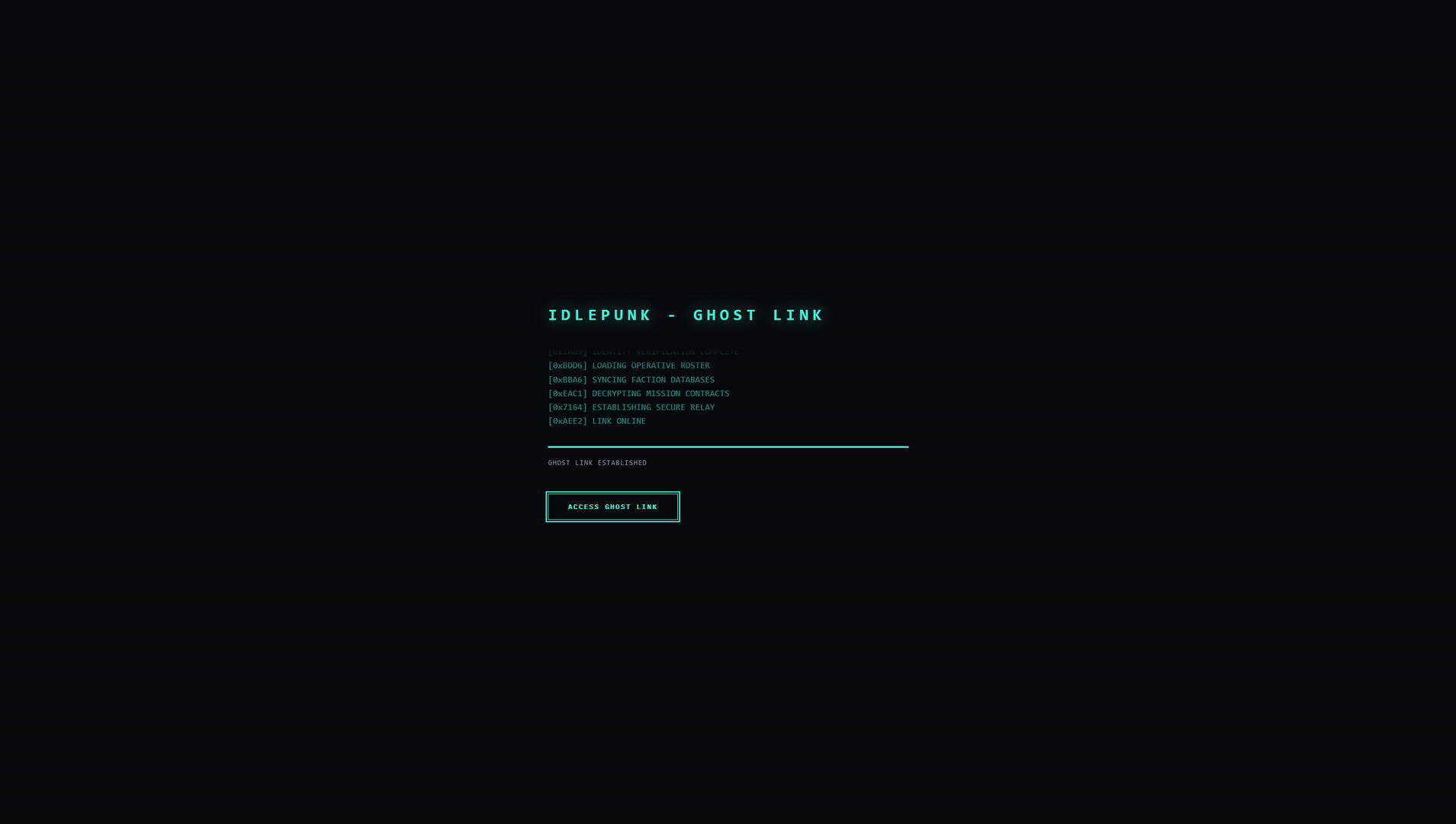 IDLEPUNK - Ghost Link screenshot 1