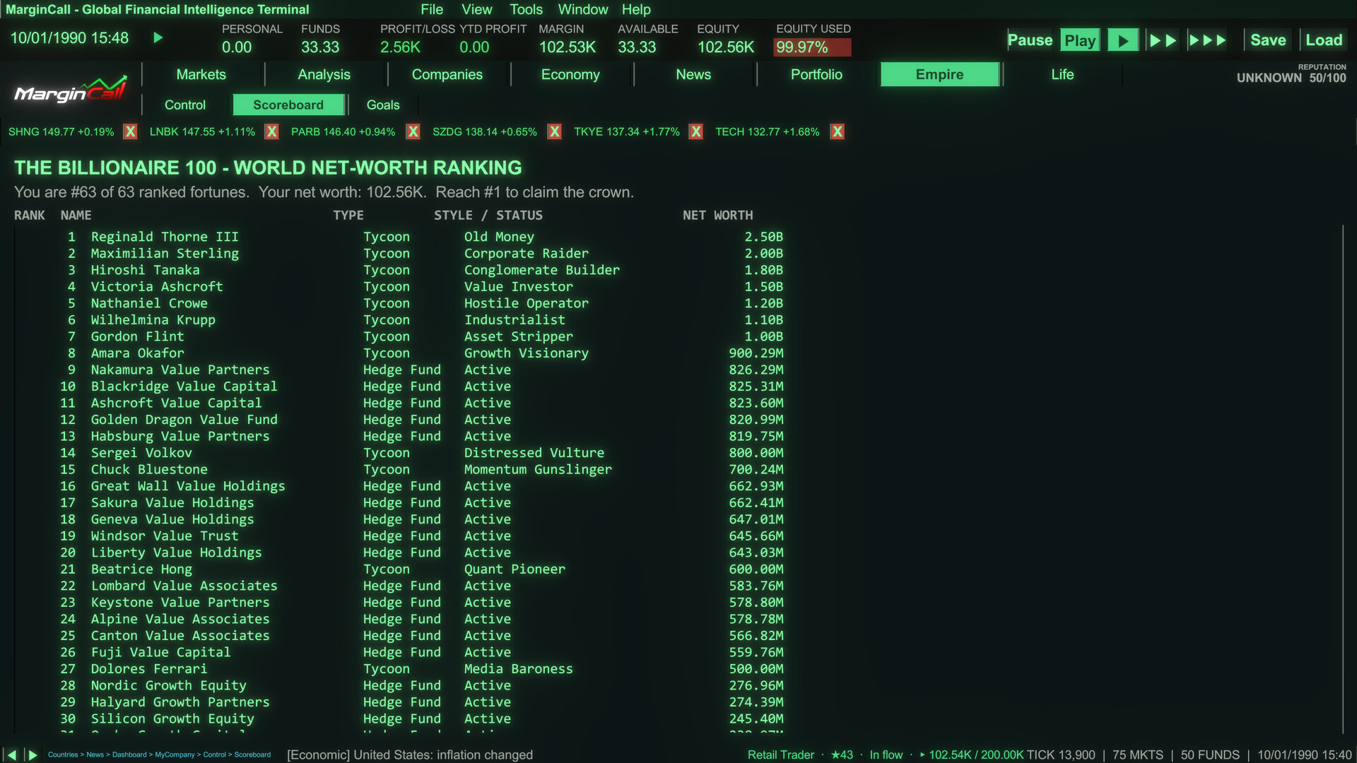 MarginCall screenshot 6