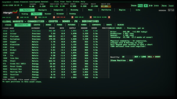 MarginCall Screenshot