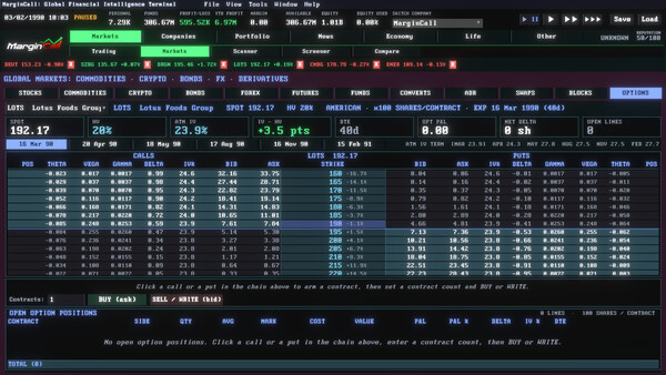 MarginCall screenshot