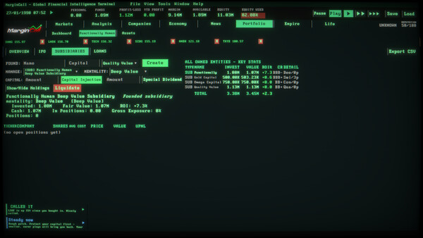 MarginCall Screenshot