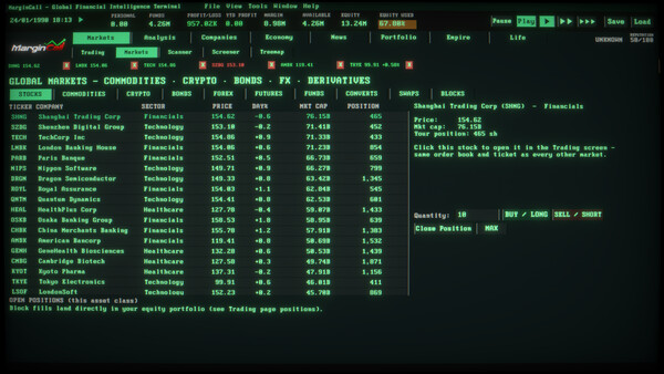 MarginCall Screenshot