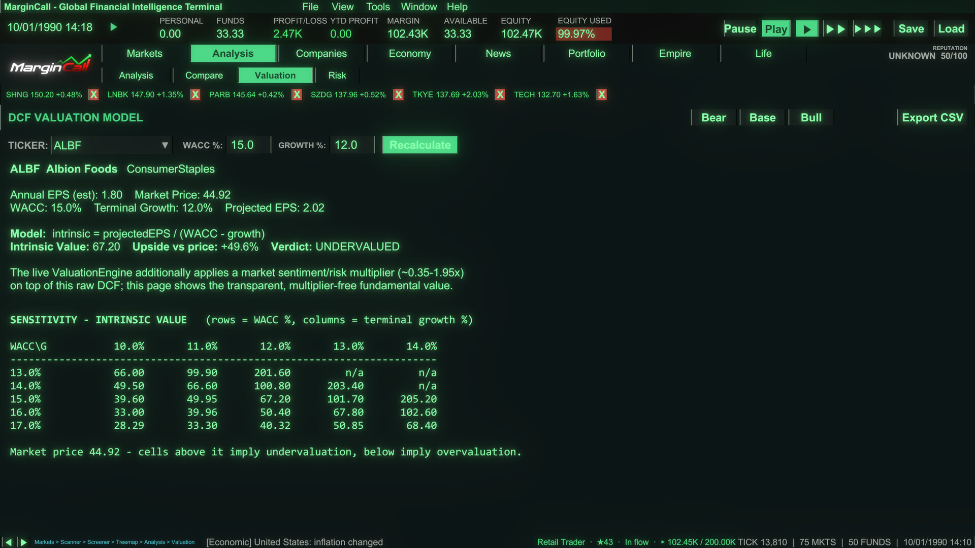 MarginCall screenshot 14
