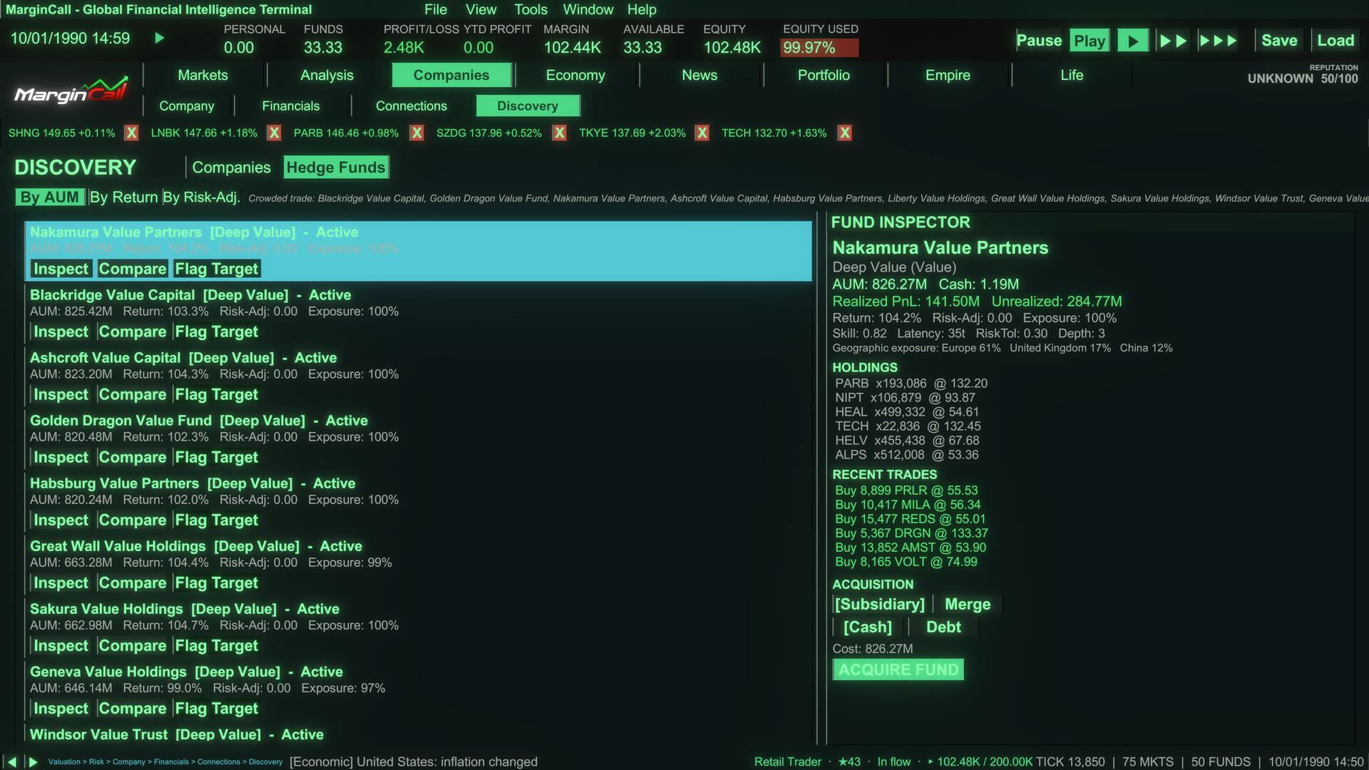 MarginCall screenshot 3