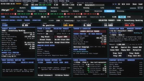 MarginCall screenshot