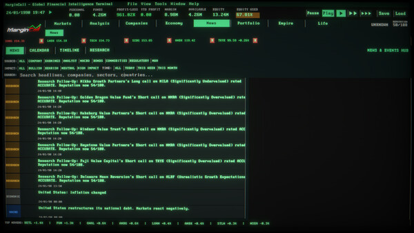 MarginCall Screenshot