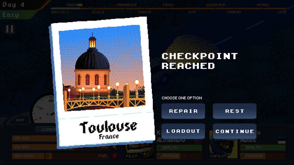 Screenshot of Desert Race Adventures