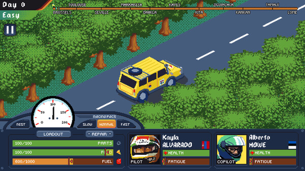 Screenshot of Desert Race Adventures