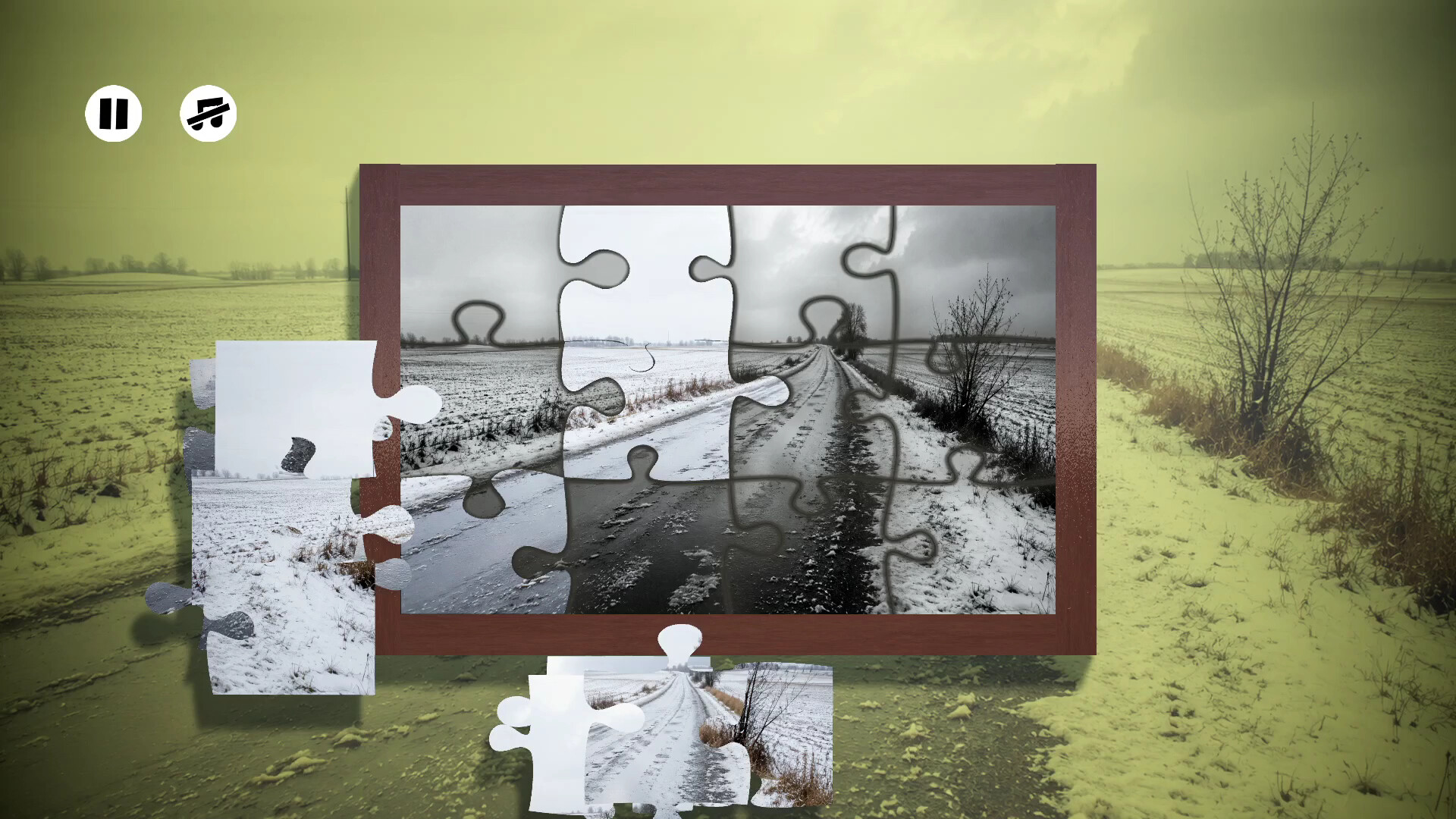 Puzzles Snow screenshot