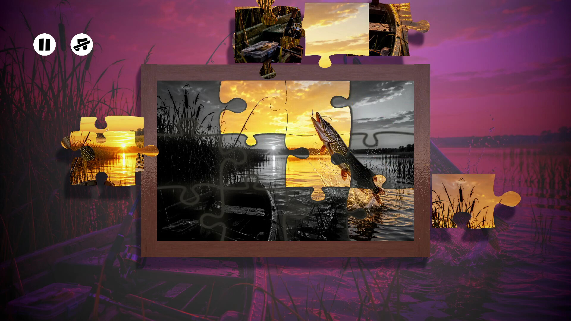 Puzzles Fishing 스크린샷 3