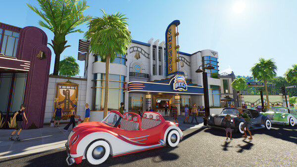 Planet Coaster 2: Silver Screen Pack — скриншот 8