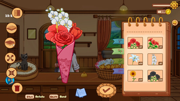 Bloomvale: Bouquets & Scents Demo 스크린샷 1