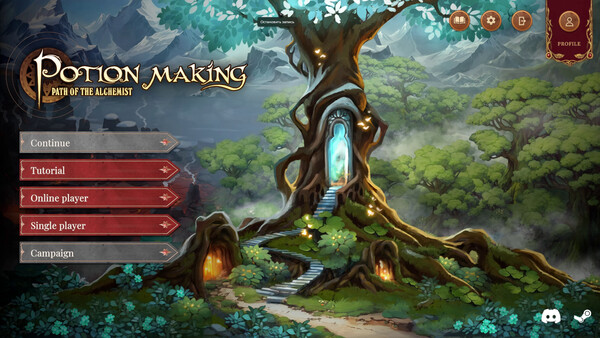 Potion-making: Path of the Alchemist Demo 스크린샷 1