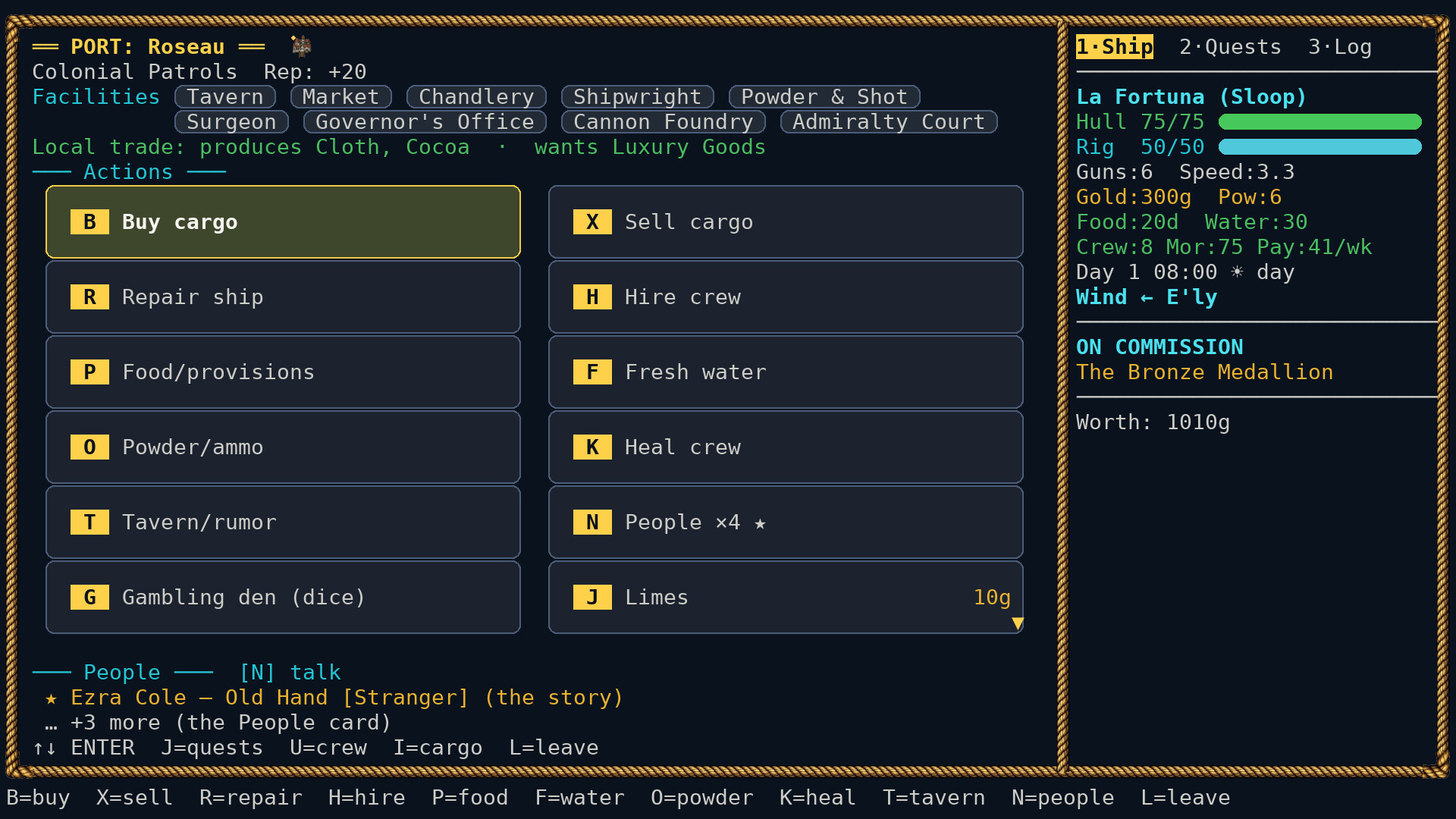 Caribbean Prospector screenshot