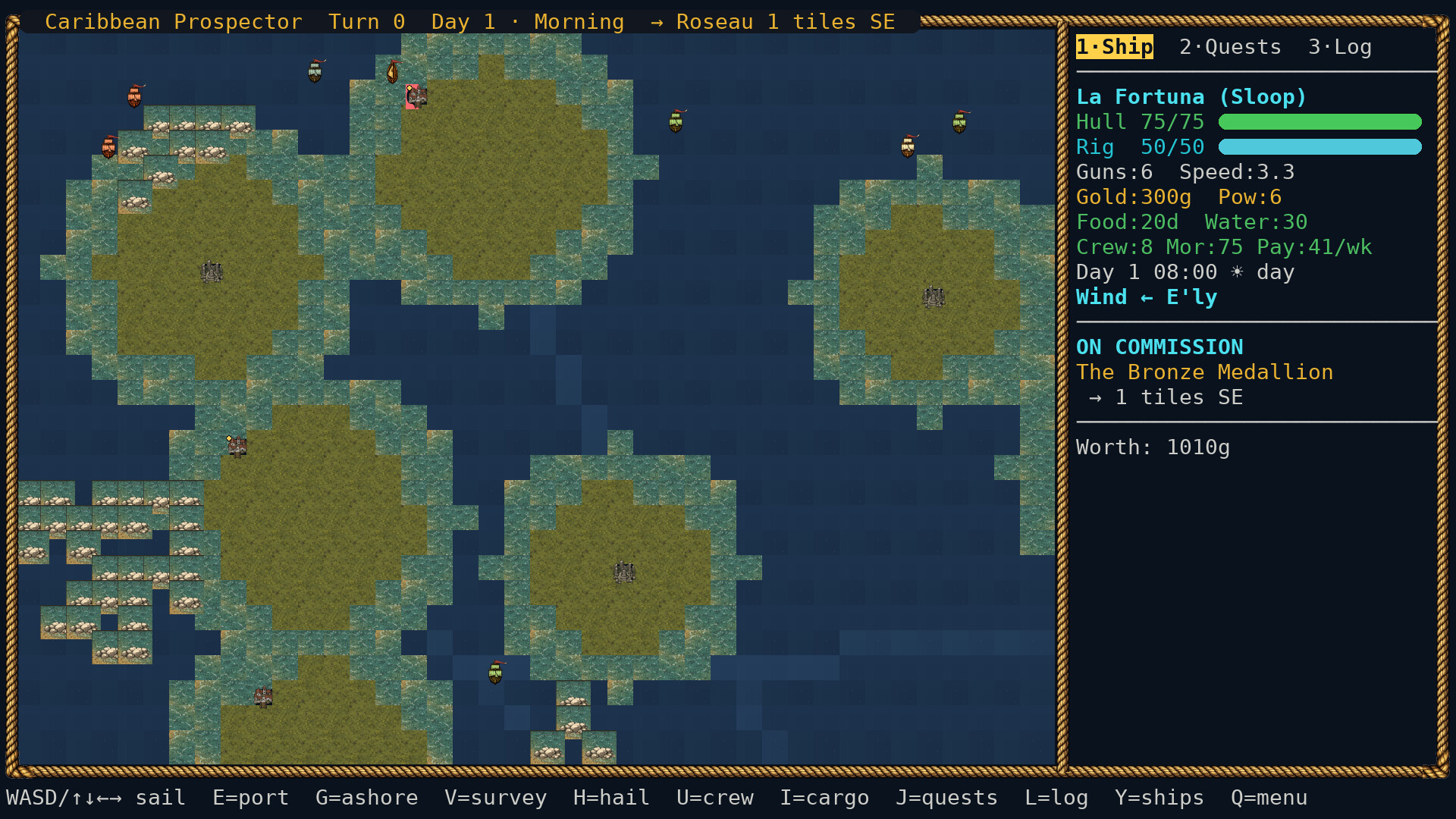 Caribbean Prospector screenshot 2