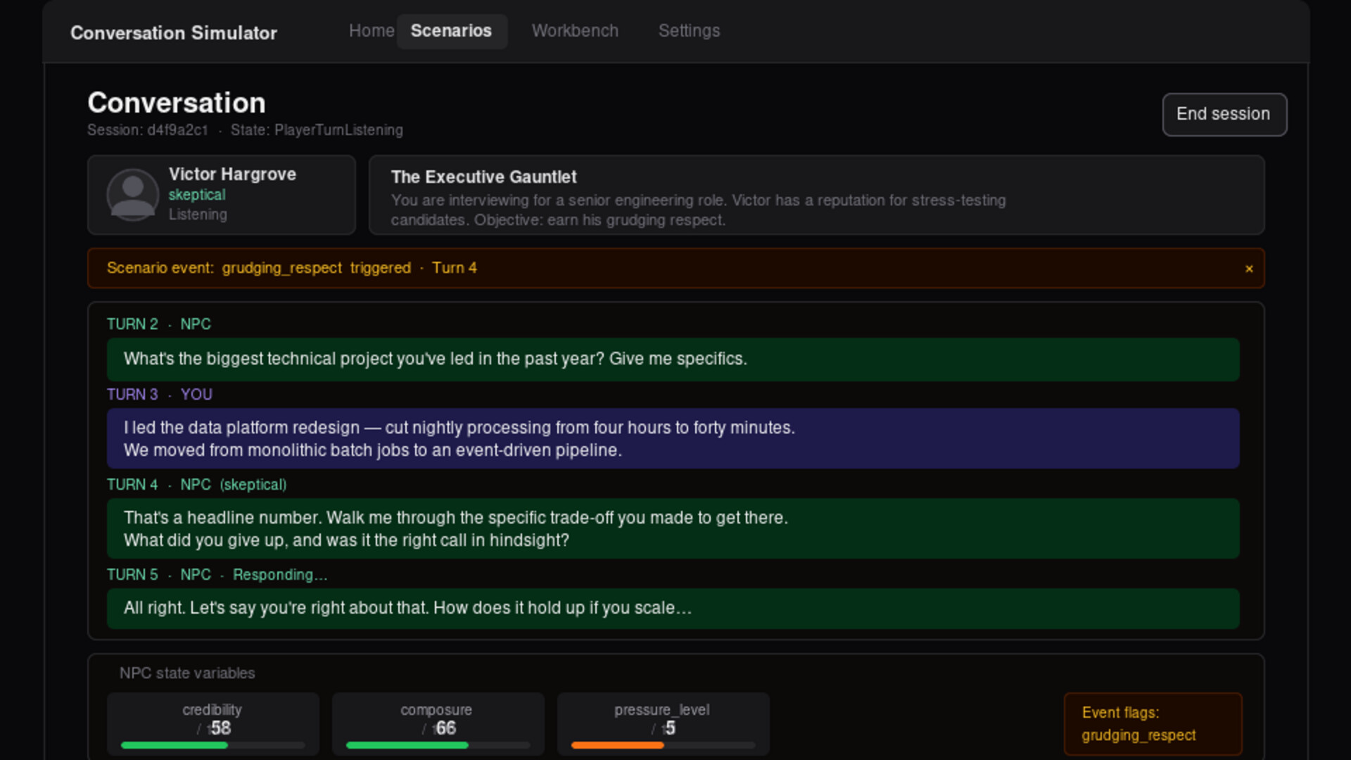 Conversation Simulator screenshot 3