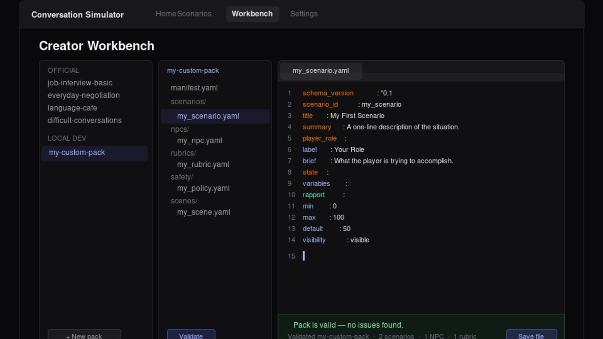 Conversation Simulator screenshot 5
