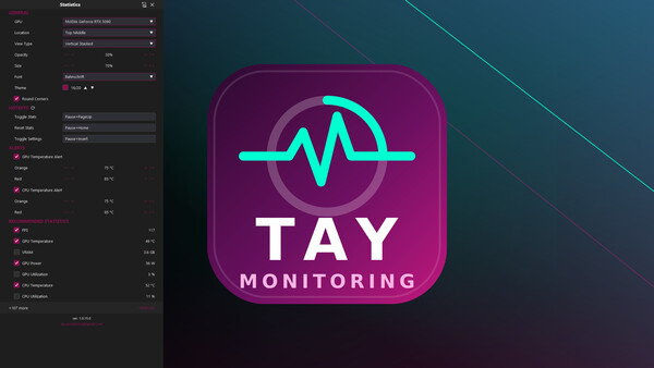 Скриншот 5 из TAY Monitoring