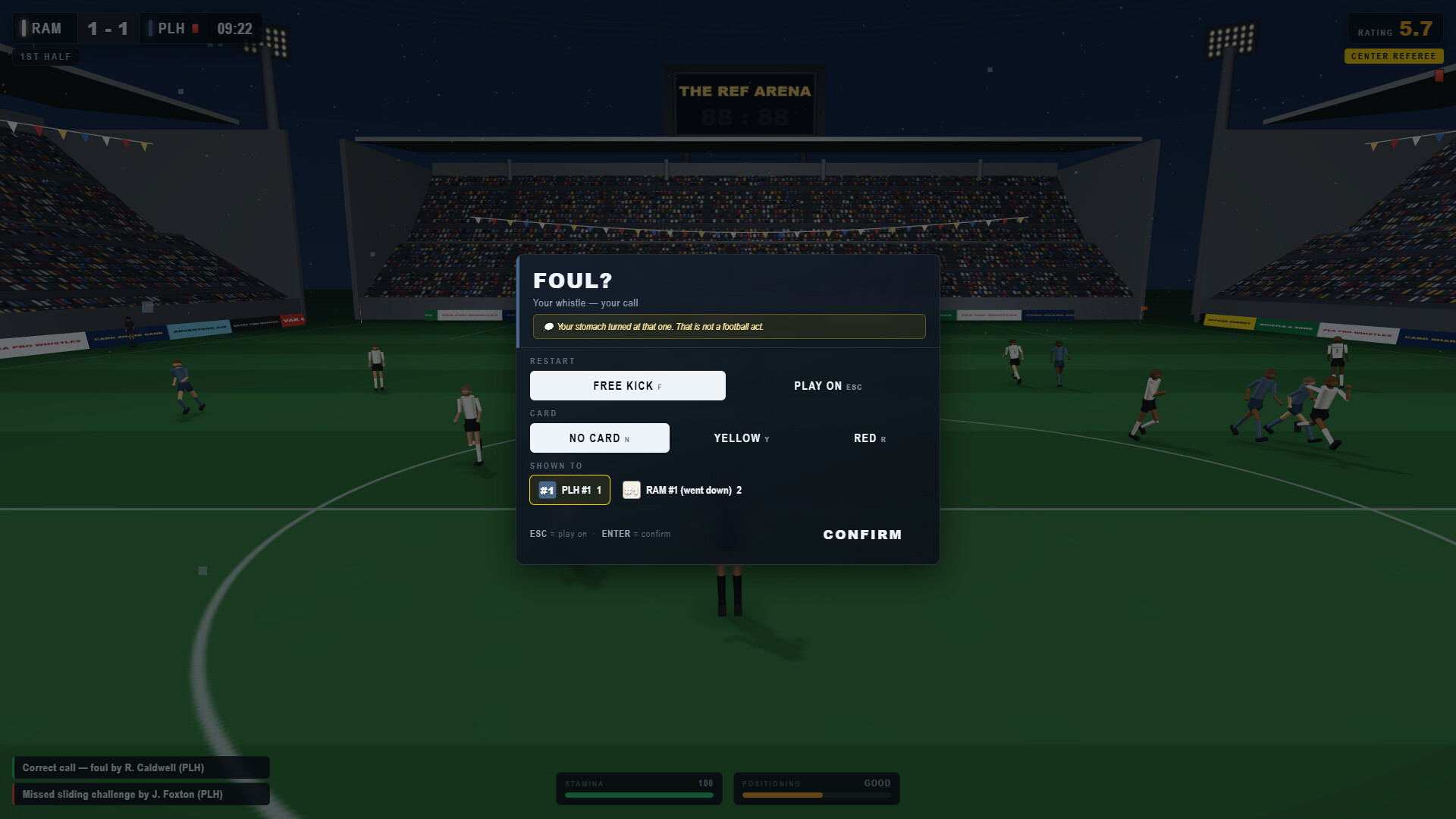 THE REF - Football Referee Simulator screenshot 5