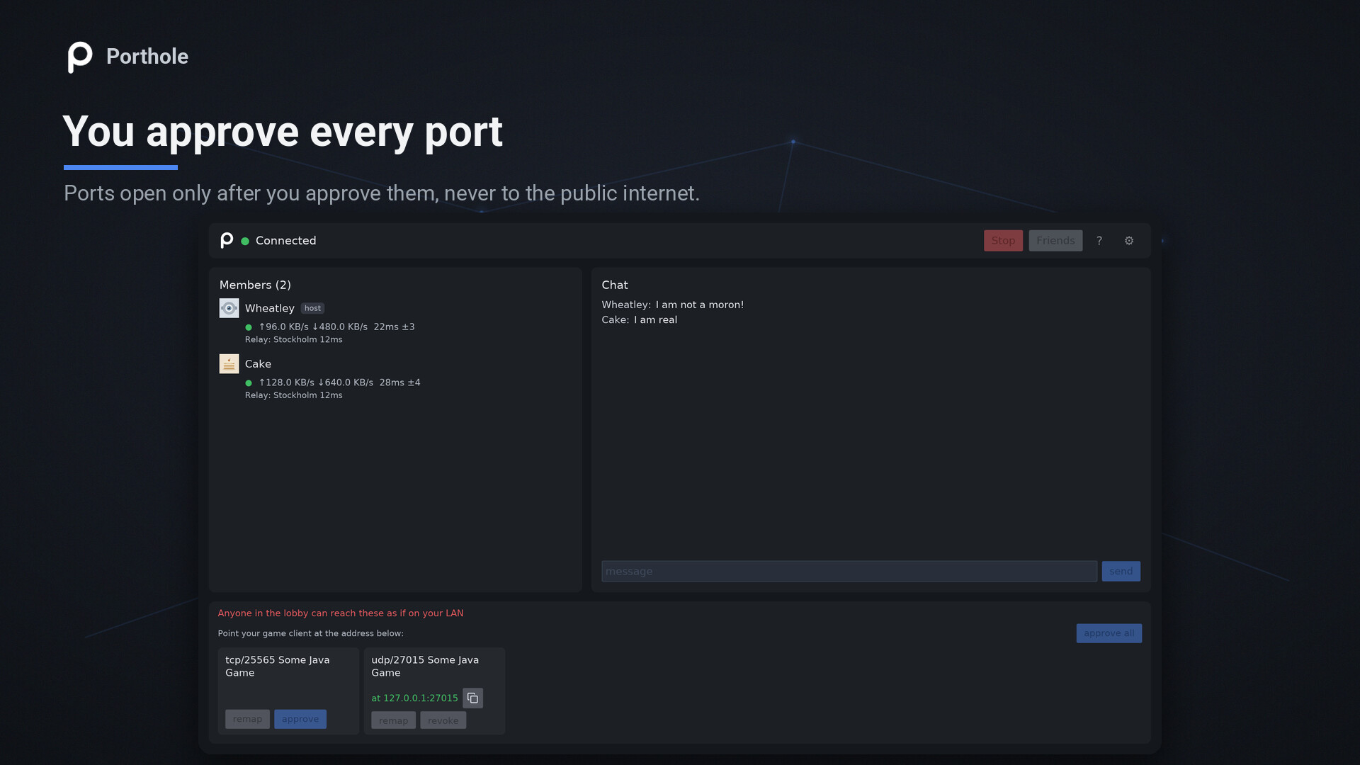 Porthole - Local Port Sharing screenshot 6