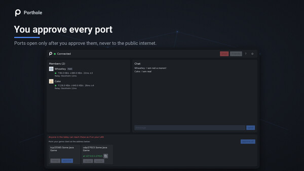 Porthole - Local Port Sharing screenshot 6