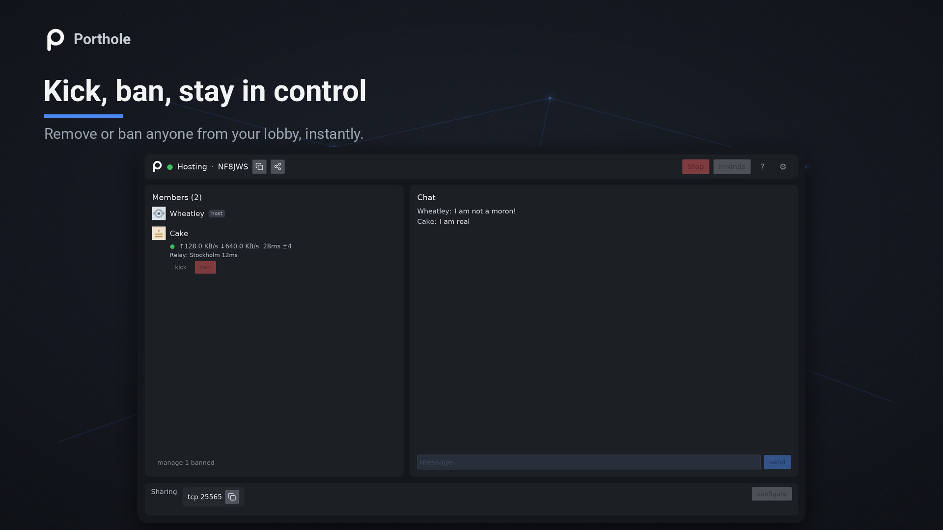 Porthole - Local Port Sharing screenshot 8