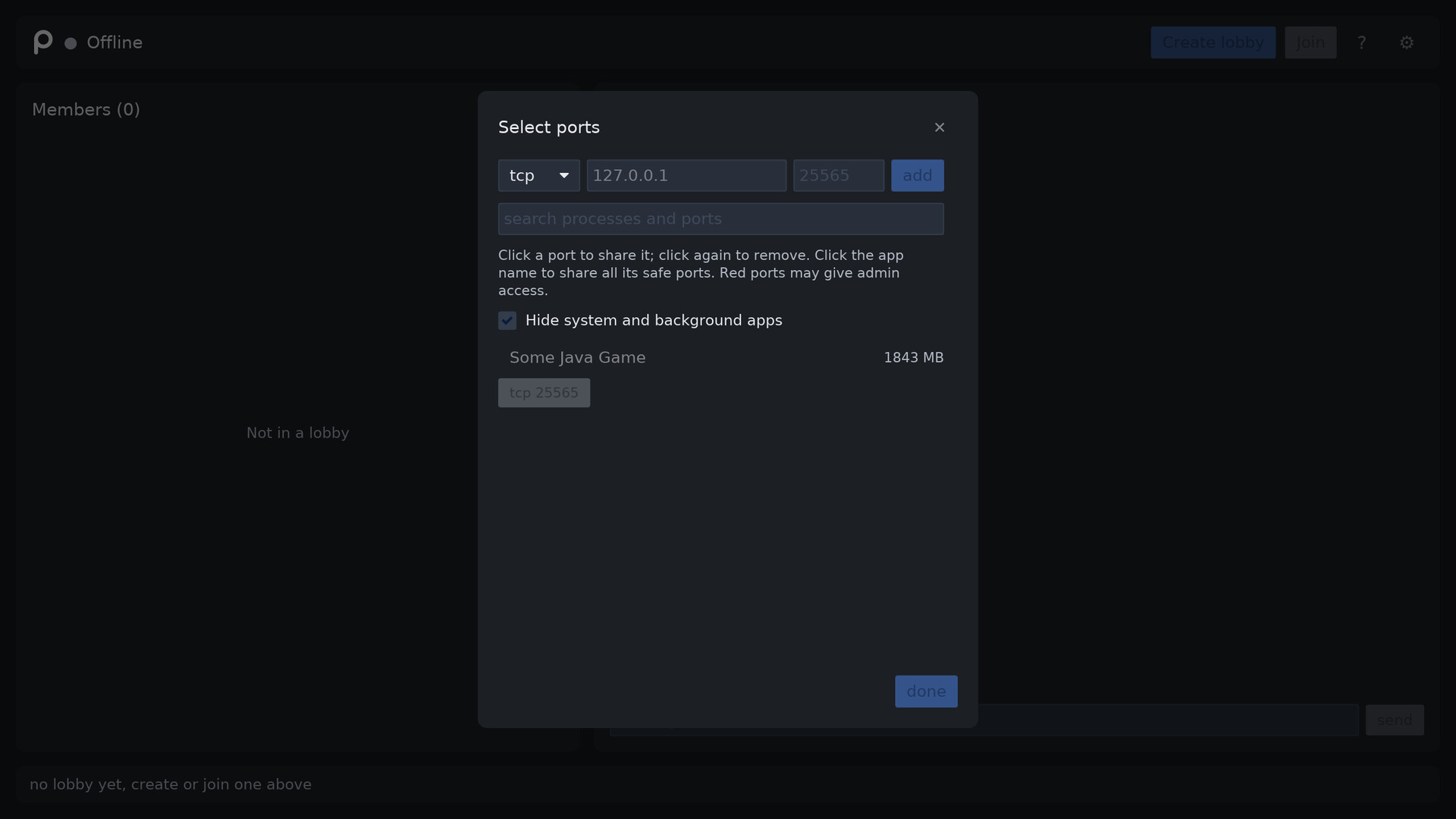 Porthole - Local Port Sharing screenshot 10
