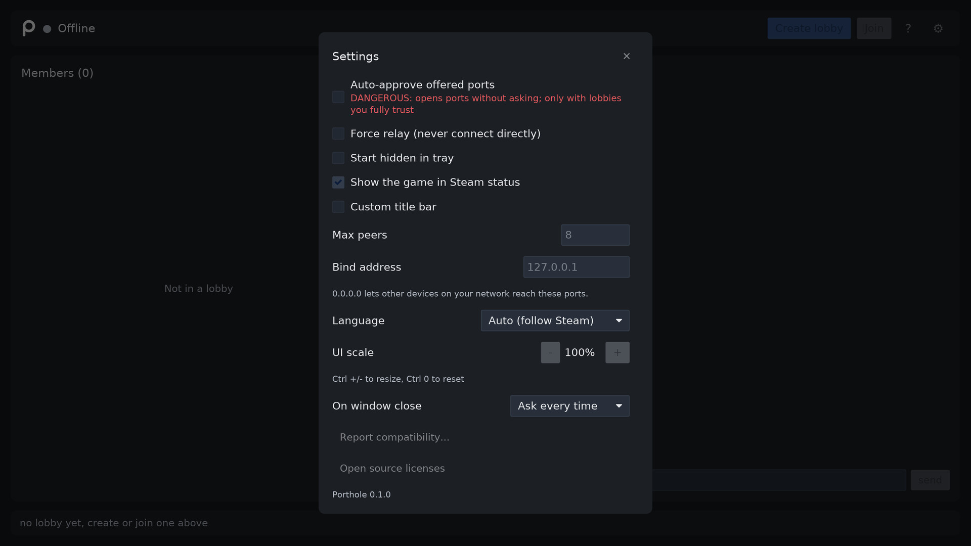 Porthole - Local Port Sharing screenshot 12
