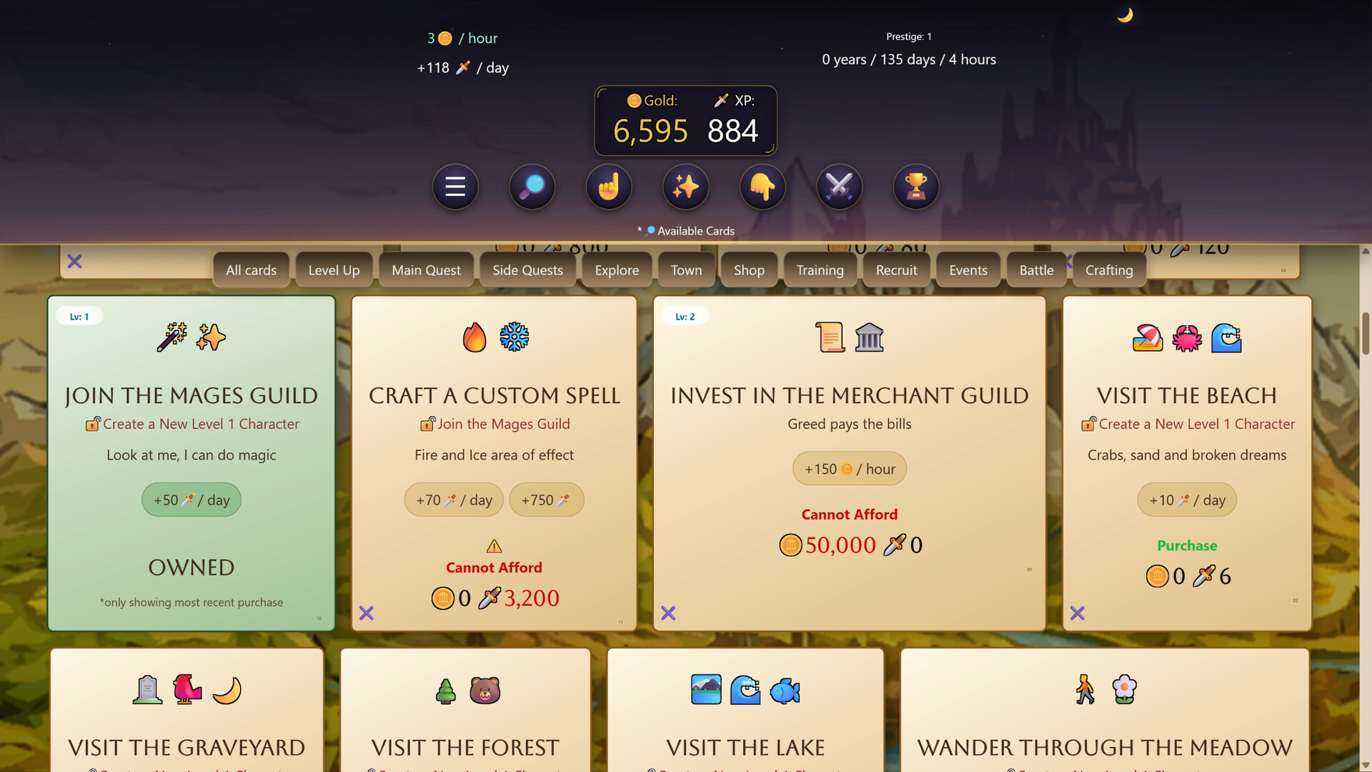 Fantasy Idle RPG screenshot #5
