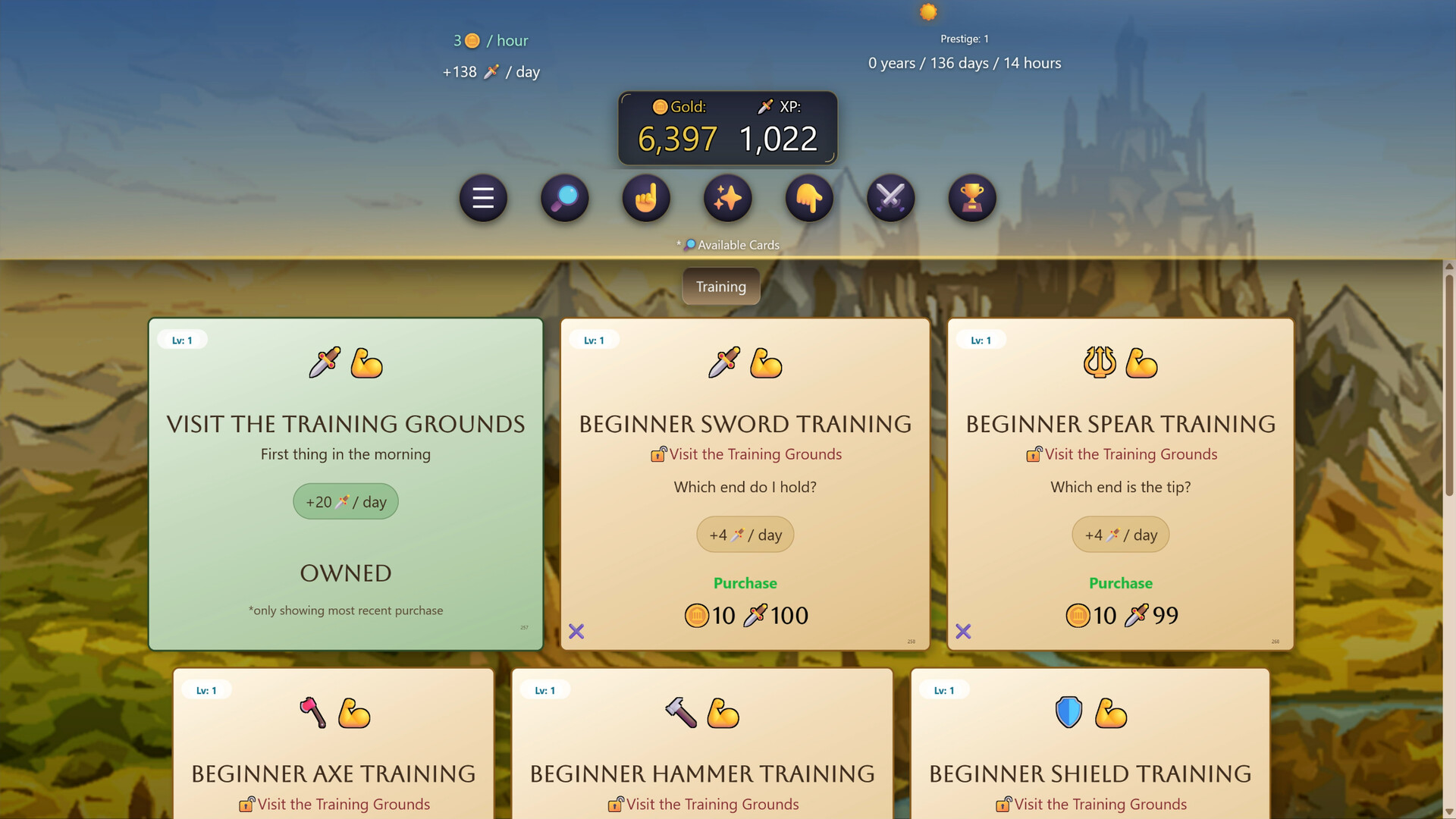 Fantasy Idle RPG screenshot 4