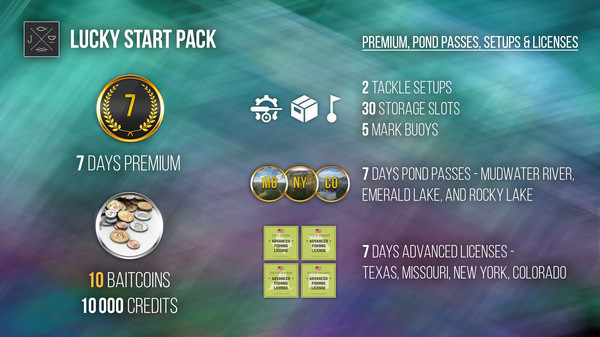 Fishing Planet: Lucky Start Pack