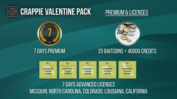 Fishing Planet: Crappie Valentine Pack