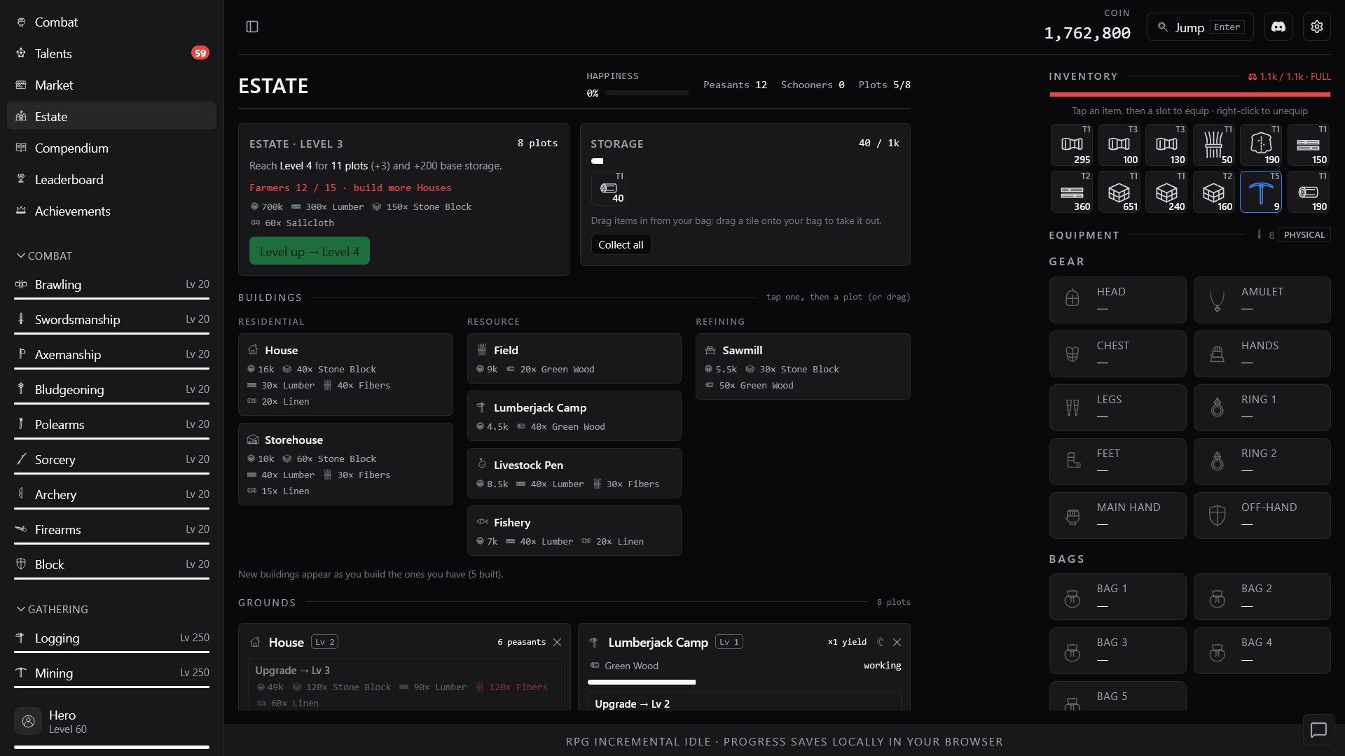 RPG Incremental Idle screenshot 2