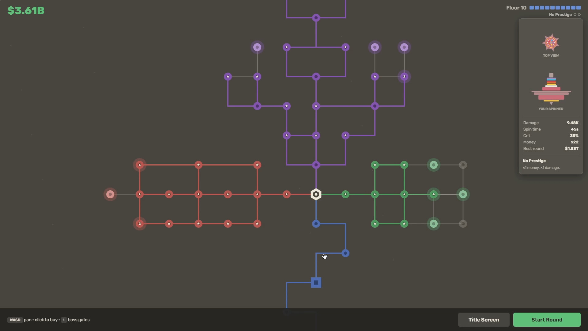 Mineblader - Spin. Mine. Upgrade. screenshot 1