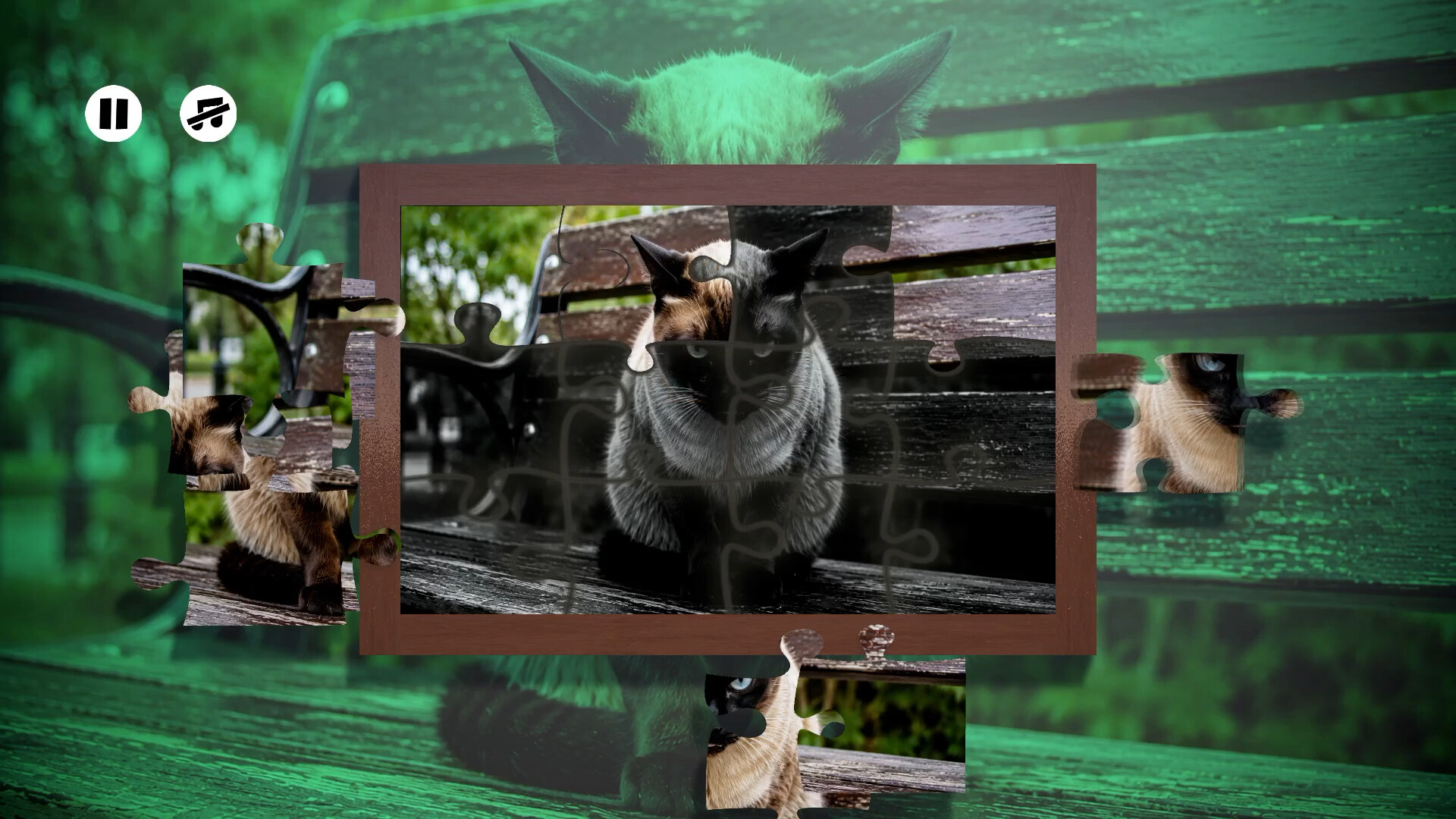 Puzzles Evil Cats 스크린샷 5