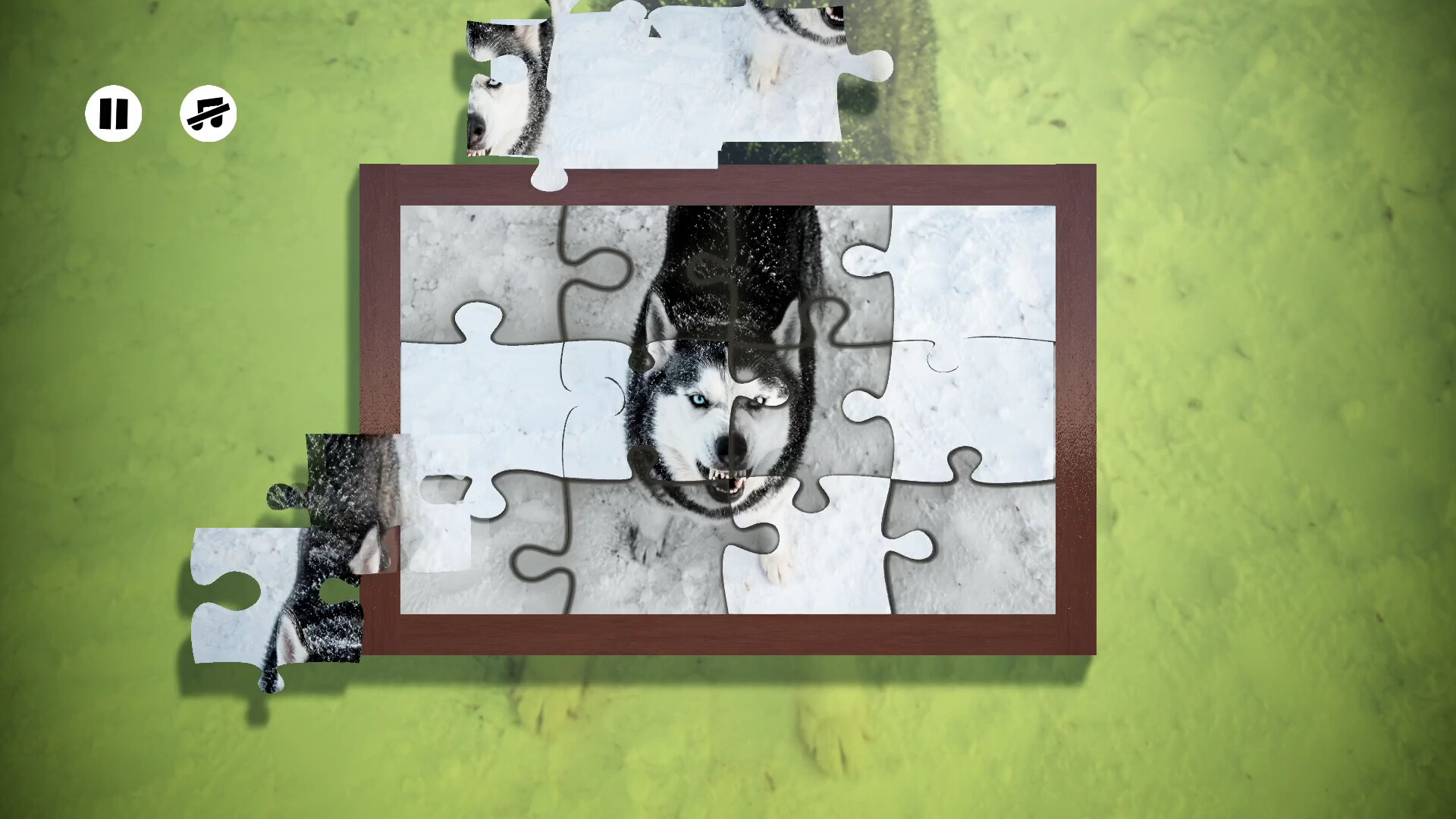 Puzzles Evil Dogs 스크린샷 2