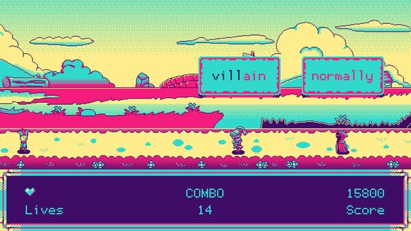 Screenshot z Typing with Jester