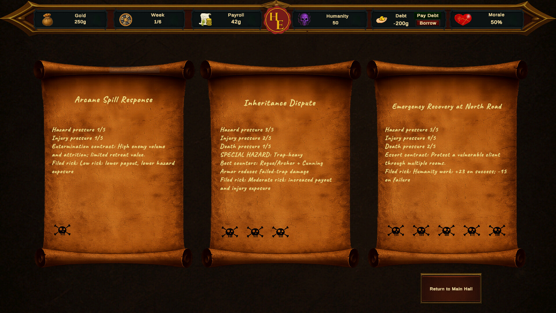 Hazardous Employment screenshot 1